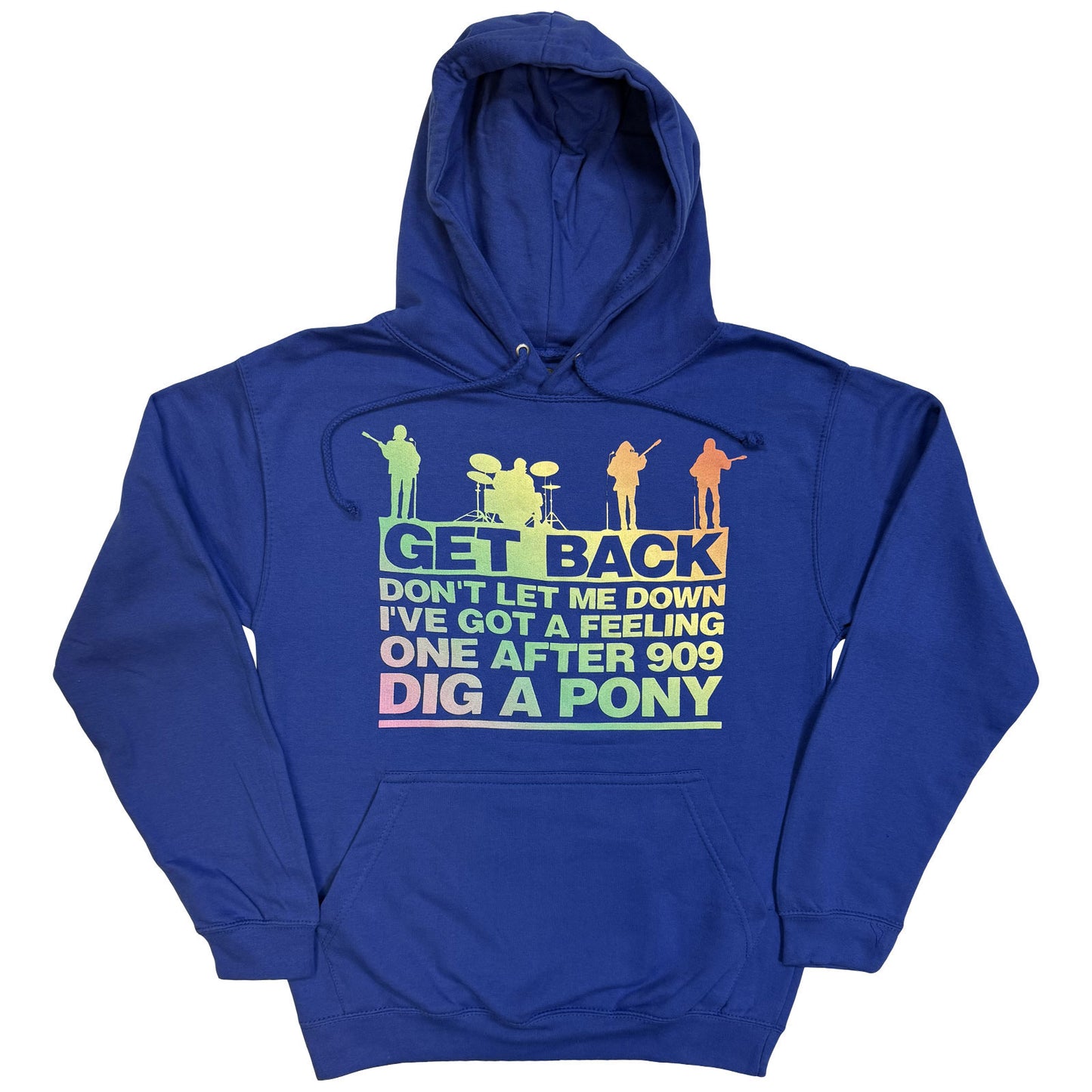 The Beatles Pullover Hoodie: Get Back Gradient