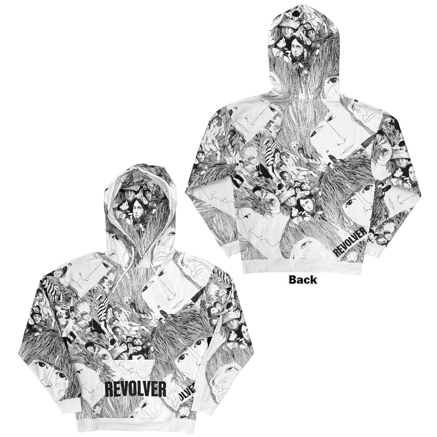 The Beatles Pullover Hoodie: Revolver