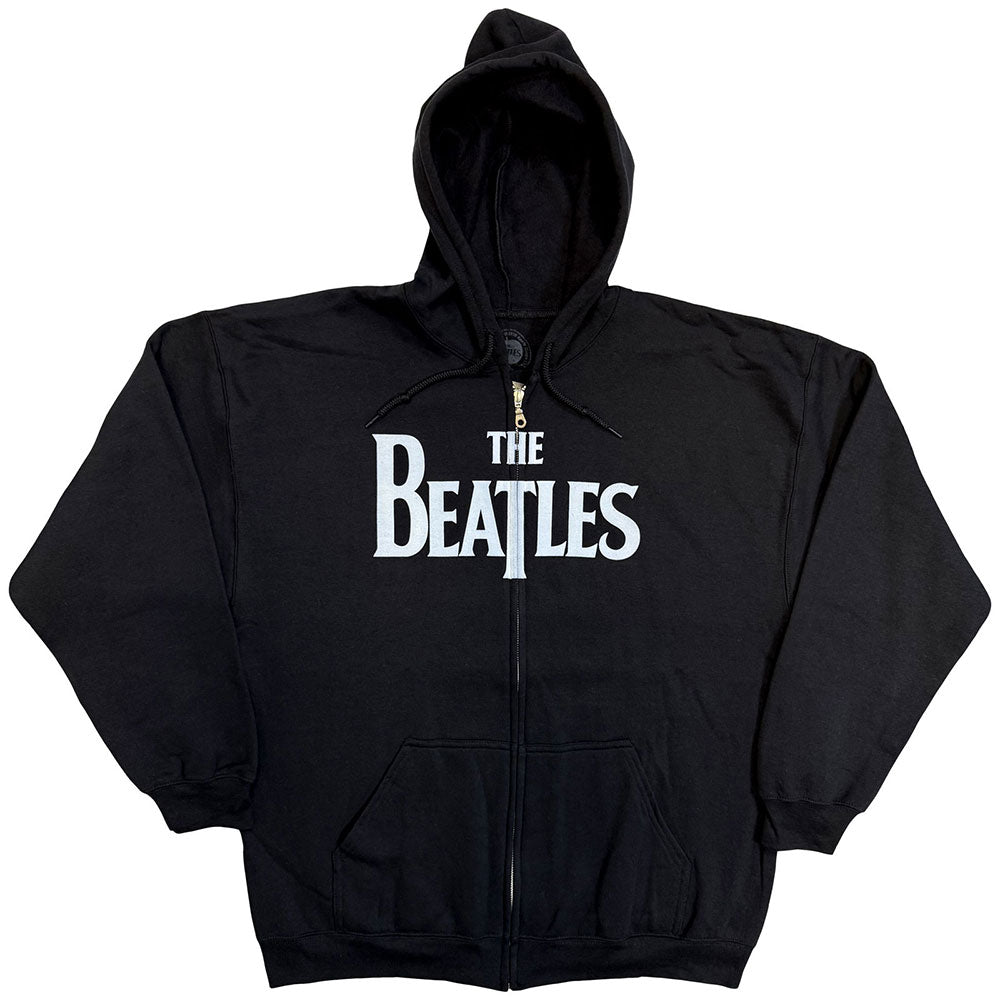The Beatles Zipped Hoodie: Drop T Logo
