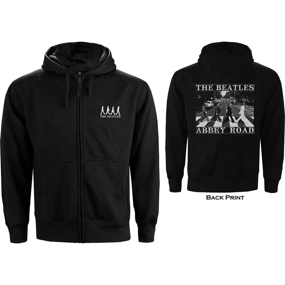 The Beatles Zipped Hoodie: Abbey Road