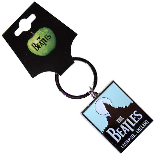 The Beatles Keychain: Liverpool Skyline