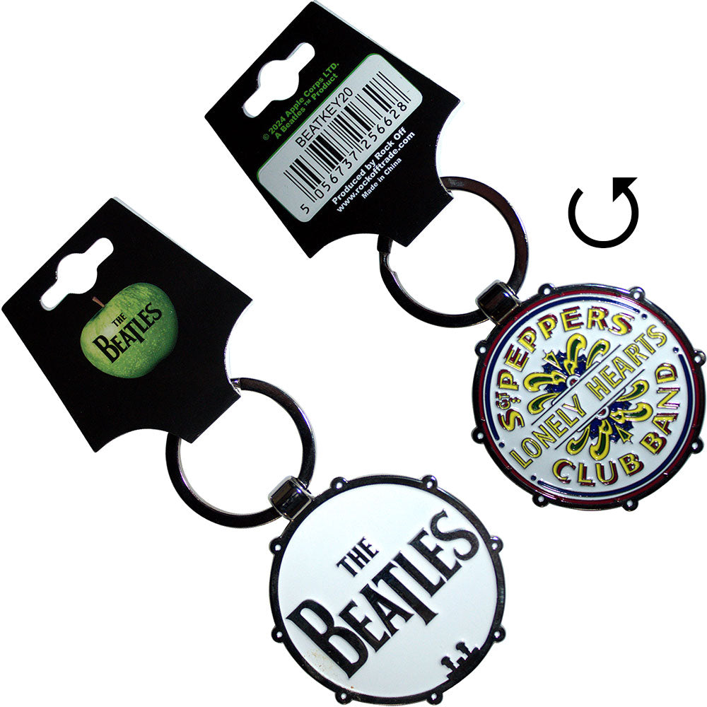 The Beatles Keychain: Drop T/Sgt Pepper Drum