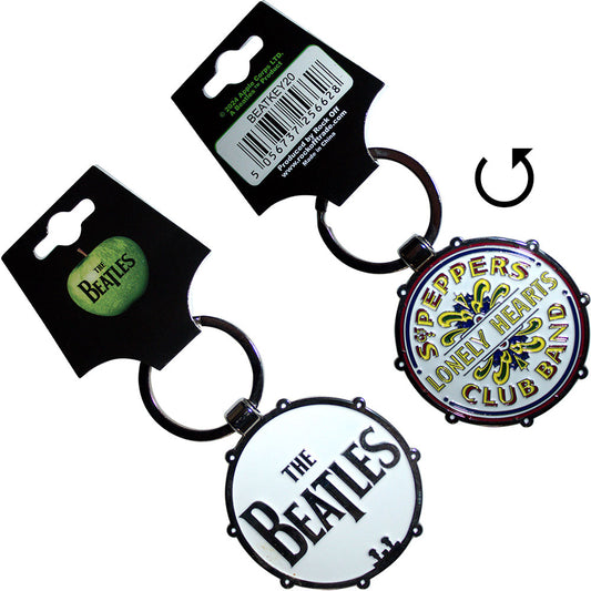 The Beatles Keychain: Drop T/Sgt Pepper Drum