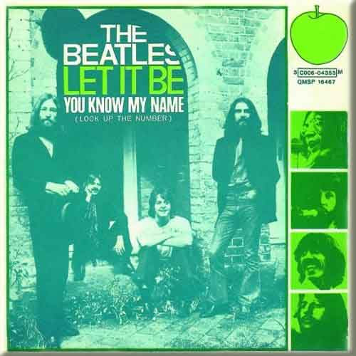 The Beatles Magnet: Let it Be/You Know my Name