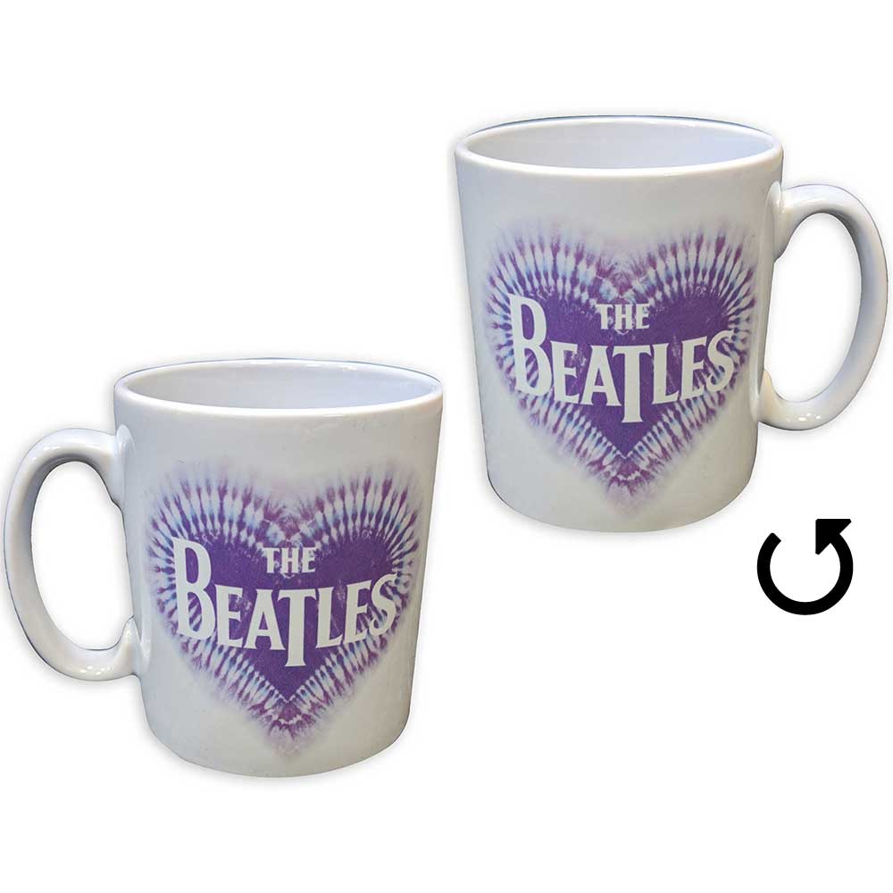 The Beatles Unboxed Mug: Heart & Drop T Logo