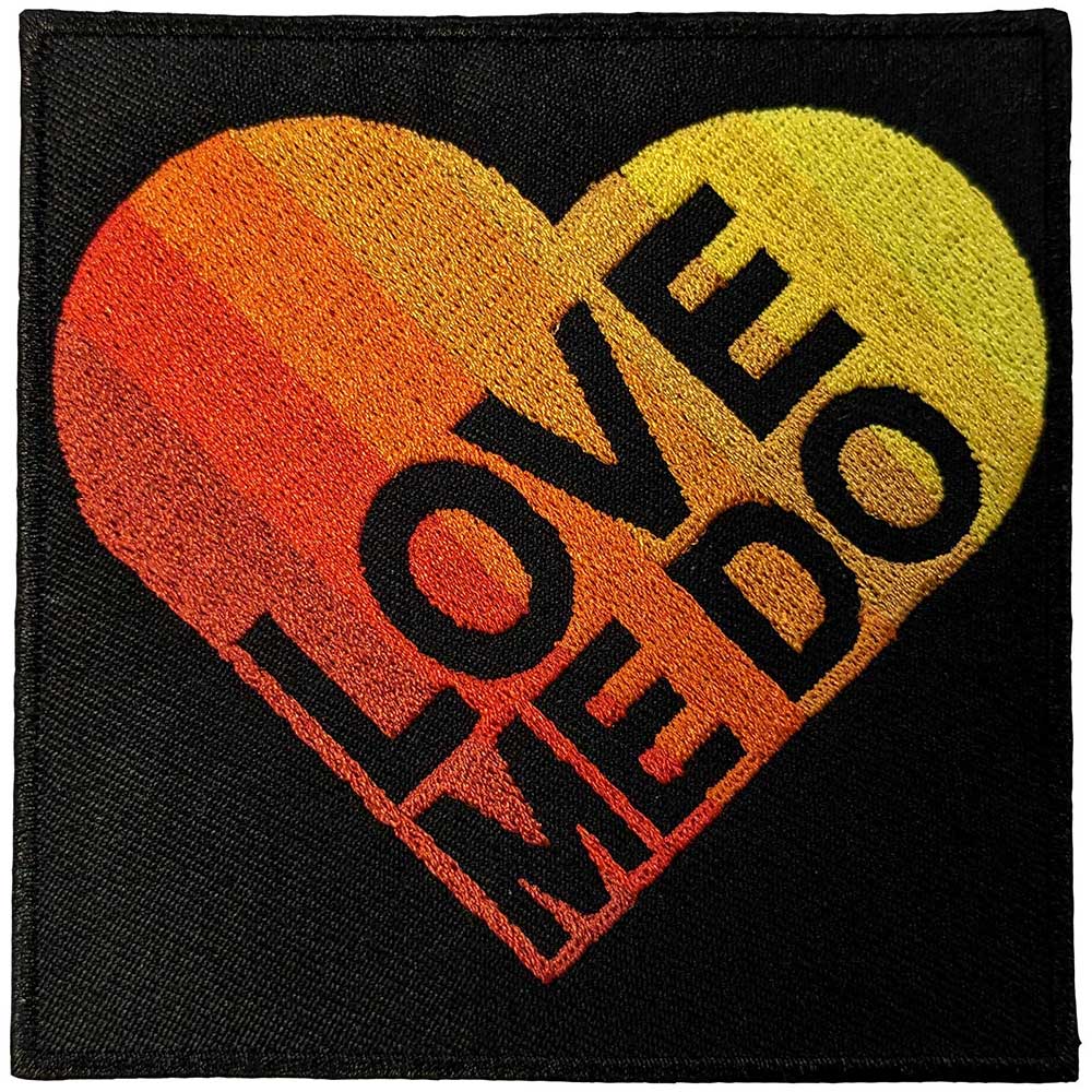 The Beatles Patch: Love Me Do Gradient Heart
