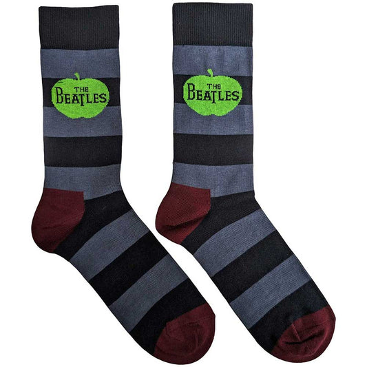 The Beatles Socks: Apple & Stripes