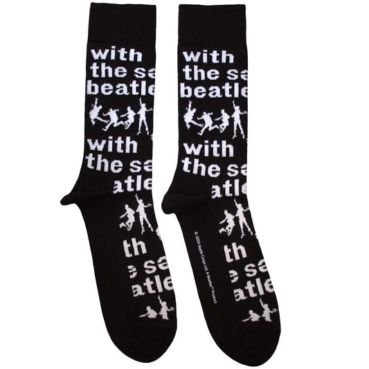 The Beatles Socks: With The Beatles Silhouettes Repeat