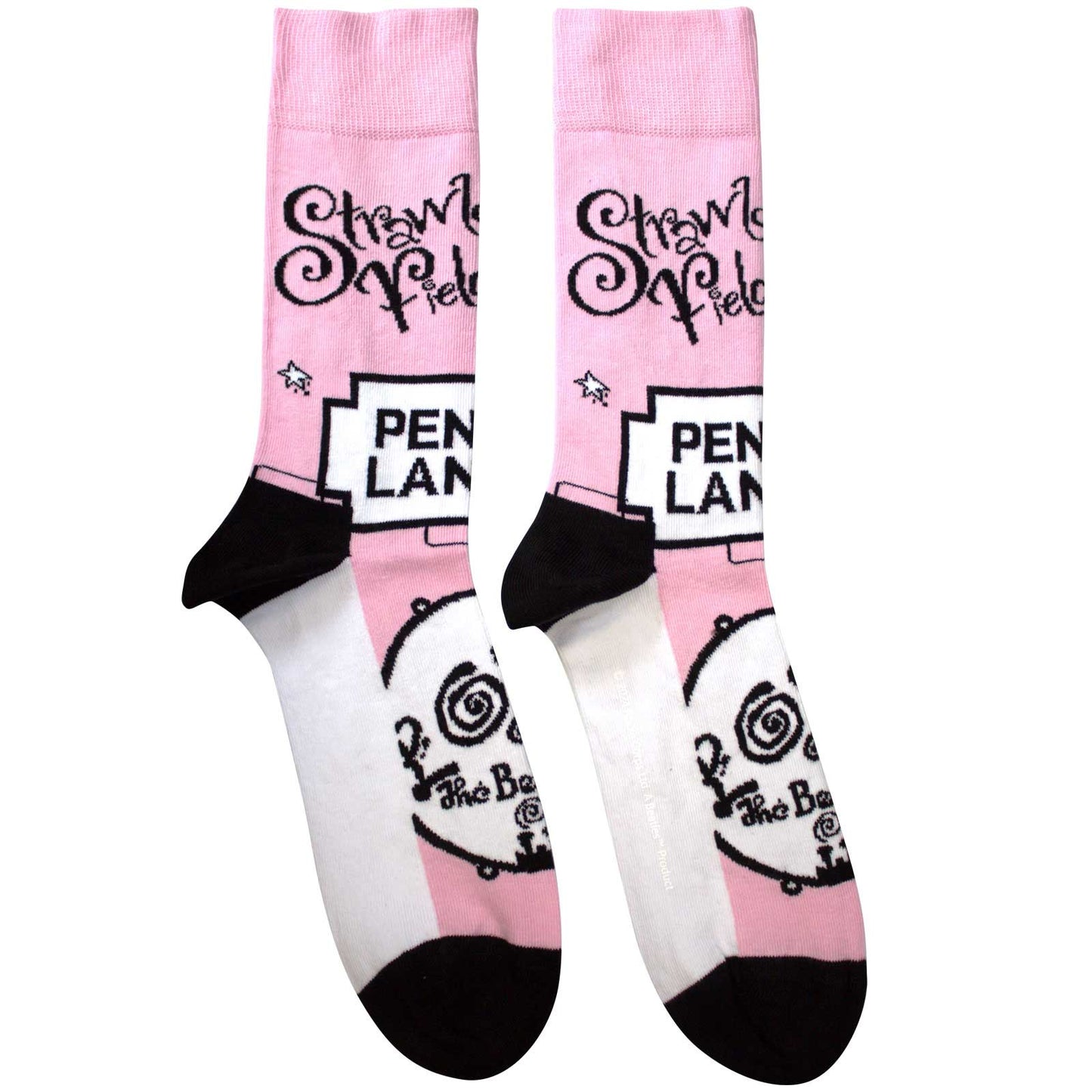 The Beatles Socks: Strawberry Fields/Penny Lane