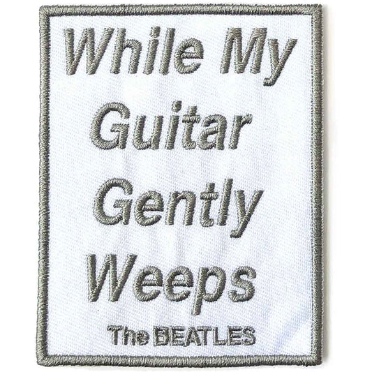 The Beatles Patch: While My Guitar Gently Weeps