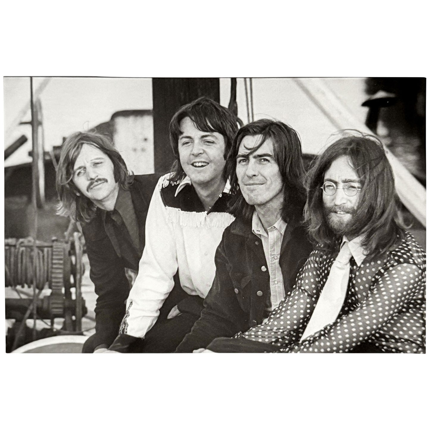 The Beatles Sticker: 1969 Photo