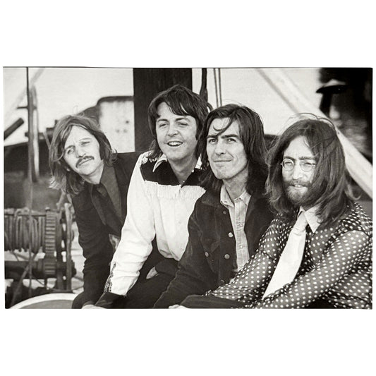 The Beatles Sticker: 1969 Photo