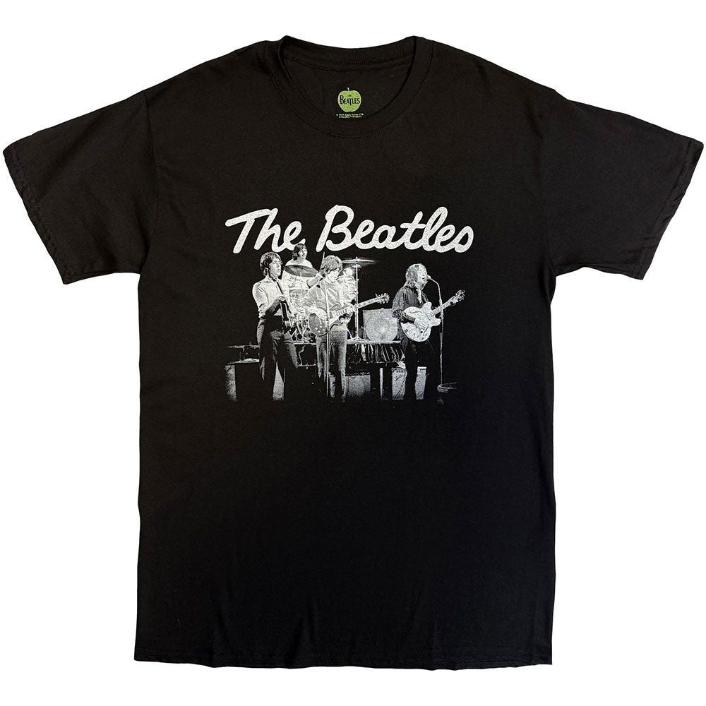 The Beatles T-Shirt: 1968 Live Photo