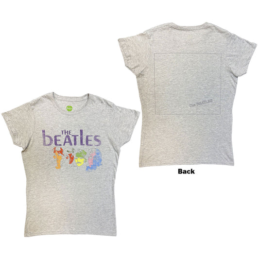 The Beatles Ladies T-Shirt: White Album Back