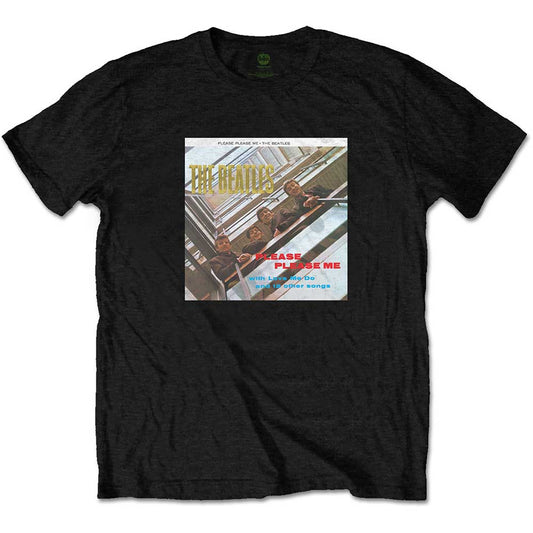 The Beatles T-Shirt: Please Please Me Gold Foiled