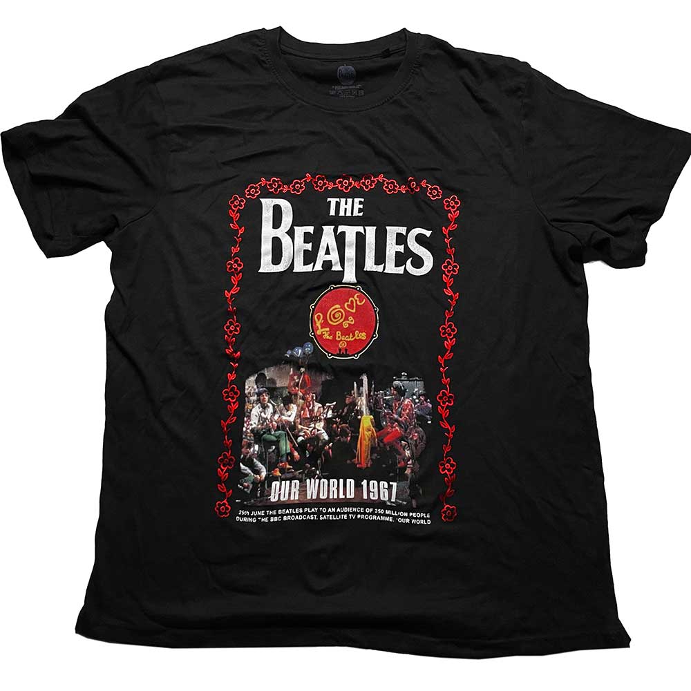 The Beatles T-Shirt: Our World 1967