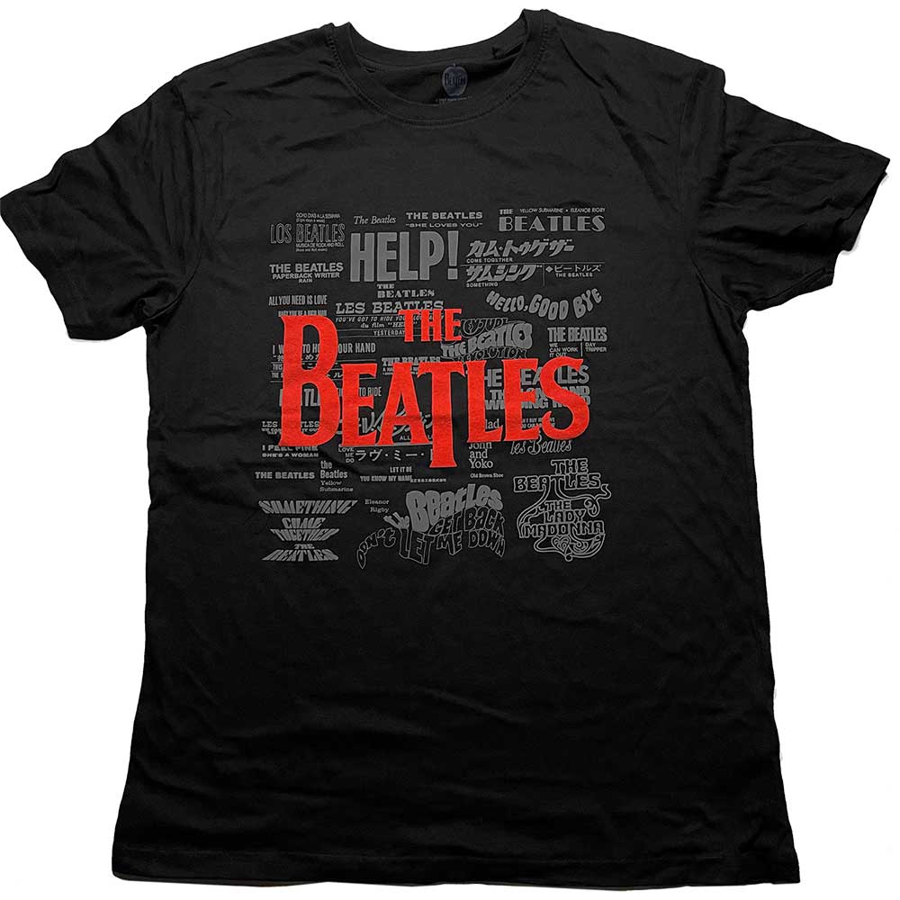 The Beatles T-Shirt: Titles & Logos