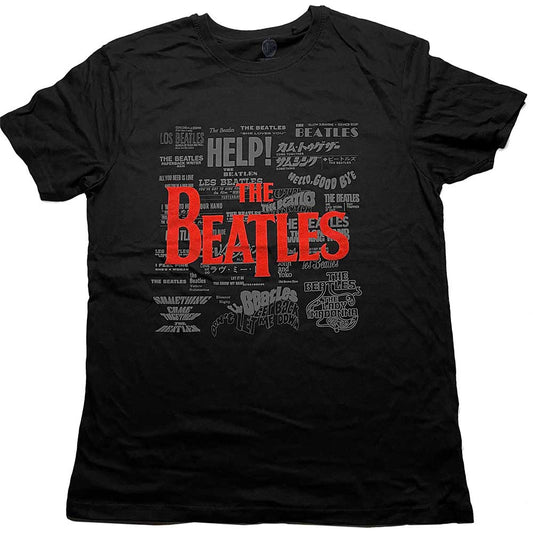 The Beatles T-Shirt: Titles & Logos