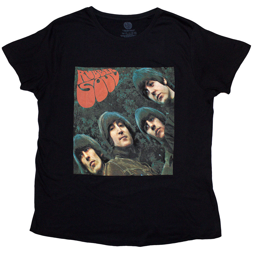 The Beatles Ladies T-Shirt: Rubber Soul Album Cover