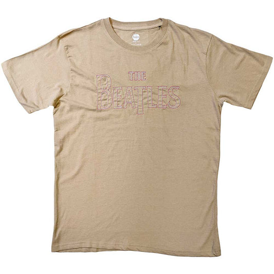 The Beatles T-Shirt: Drop T Embroidered