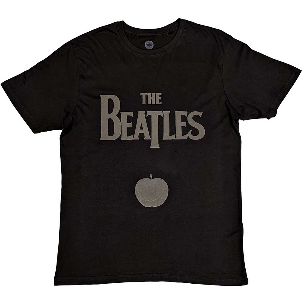 The Beatles T-Shirt: Drop T Logo & Apple