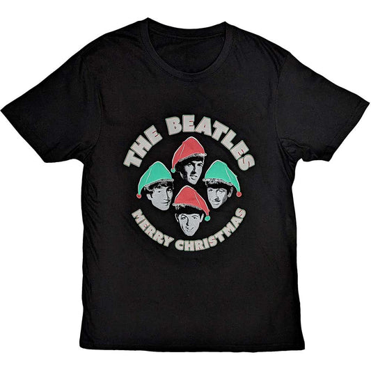 The Beatles T-Shirt: Christmas Hats