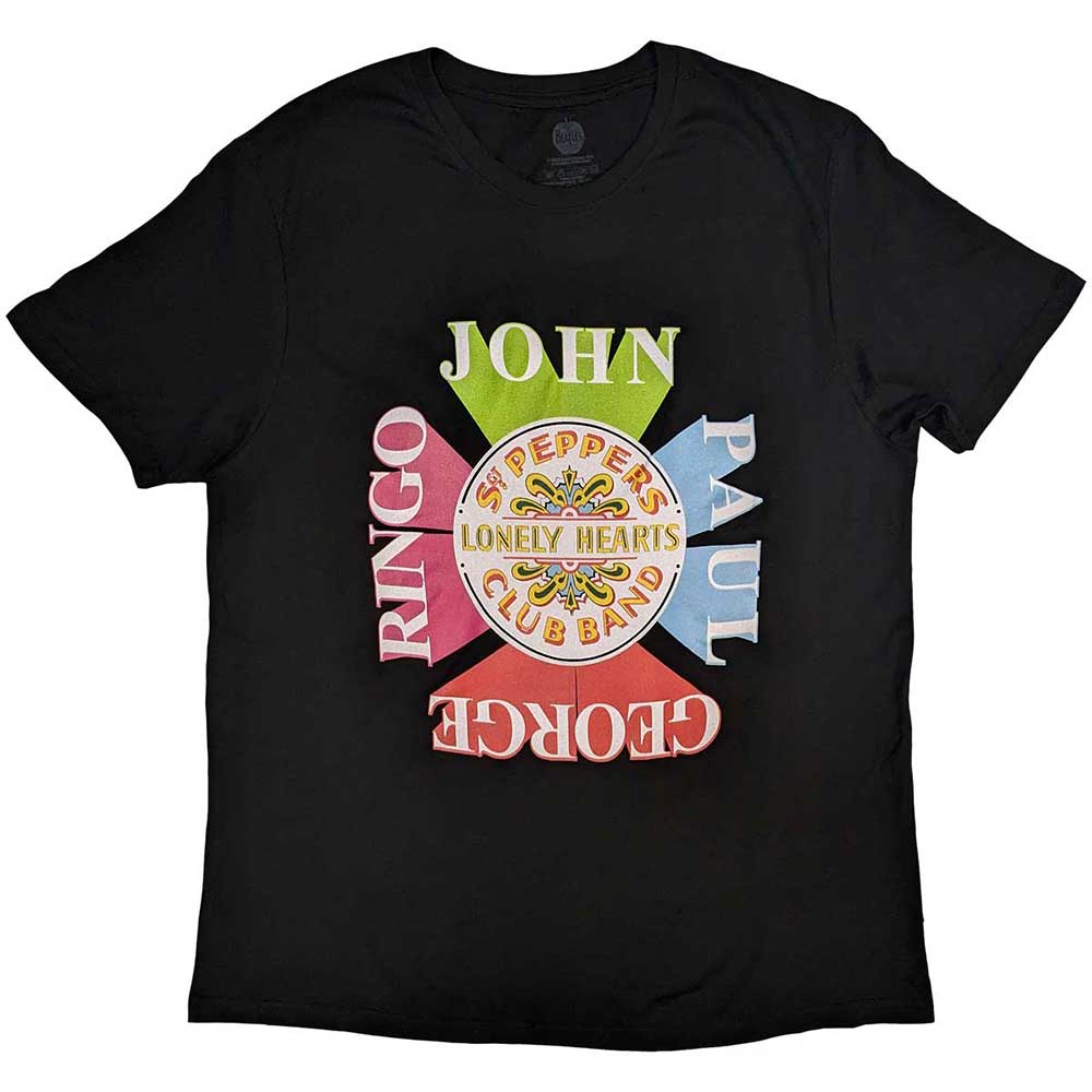 The Beatles T-Shirt: Sgt Pepper Drum & Names