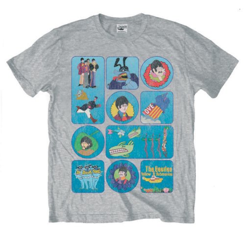 The Beatles T-Shirt: Yellow Submarine Montage