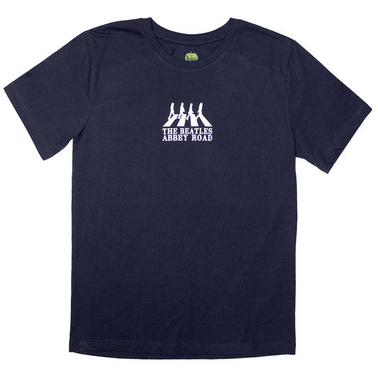 The Beatles T-Shirt: Mini Abbey Road Crossing Silhouette