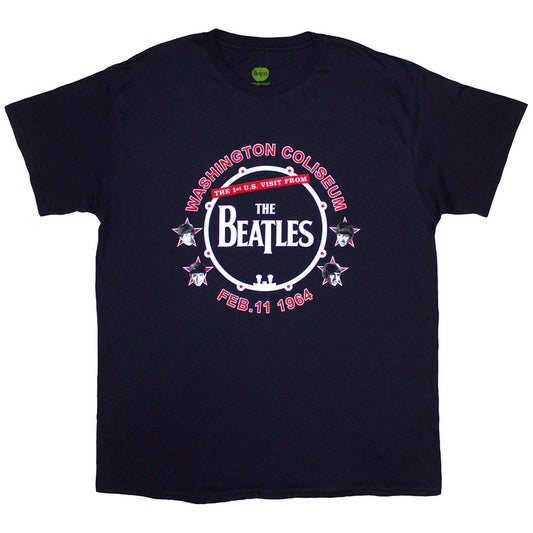 The Beatles T-Shirt: Washington '64 Drum