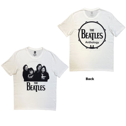 The Beatles T-Shirt: Group Photo Anthology Drum