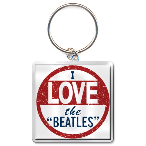 The Beatles Keychain: I Love the Beatles
