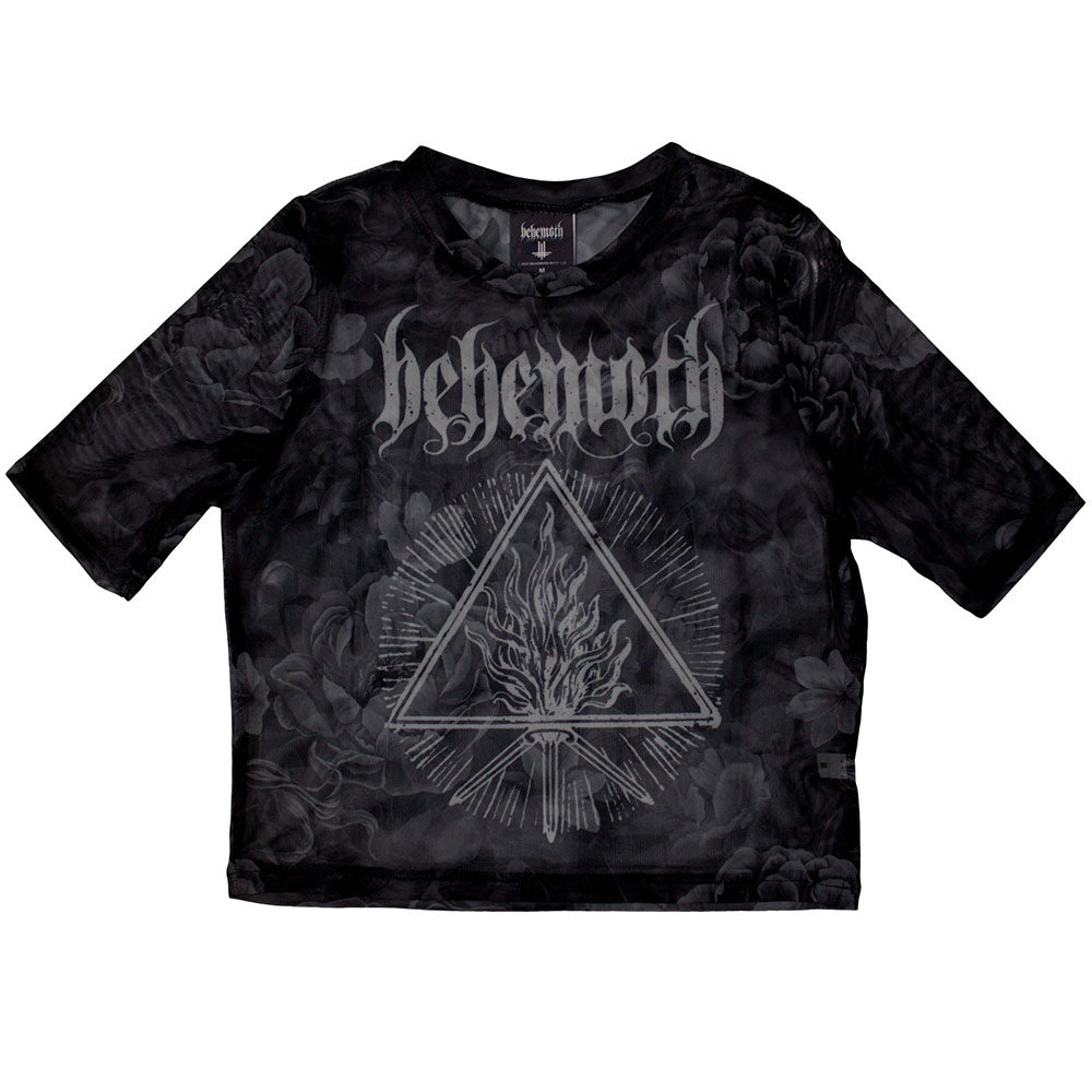 Behemoth Ladies Crop Top: Furor Divinus