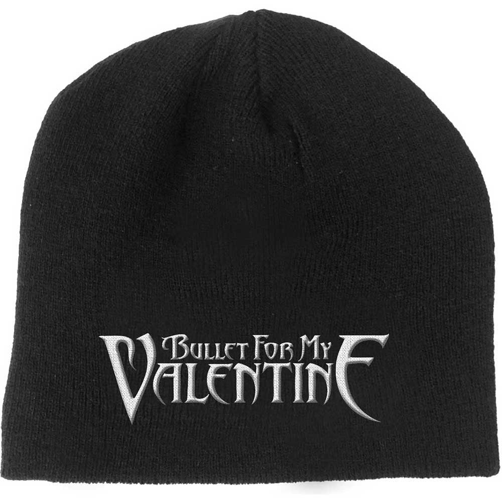 Bullet For My Valentine Beanie Hat: Logo Cotton