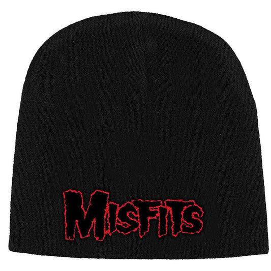 Misfits Beanie Hat: Red Logo