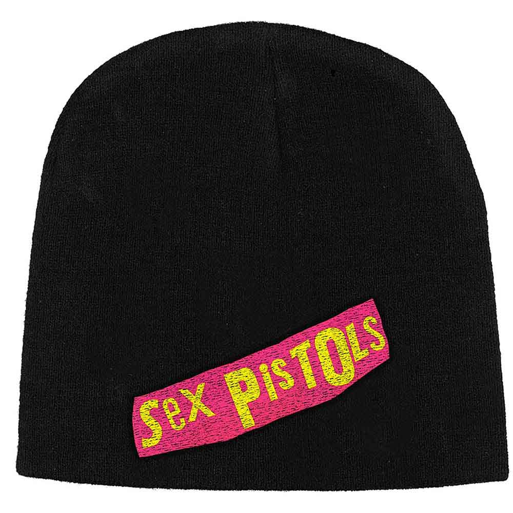 The Sex Pistols Beanie Hat: Logo
