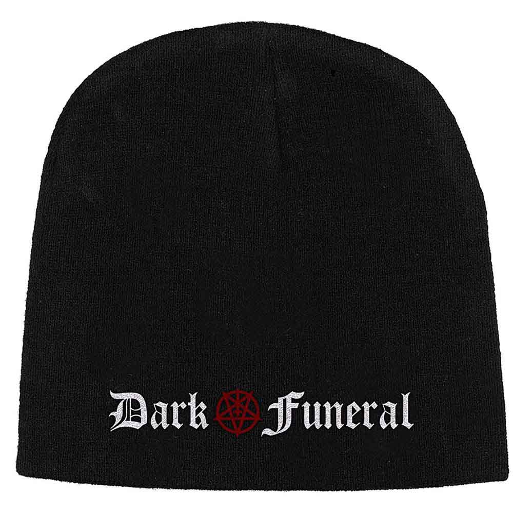 Dark Funeral Beanie Hat: Logo