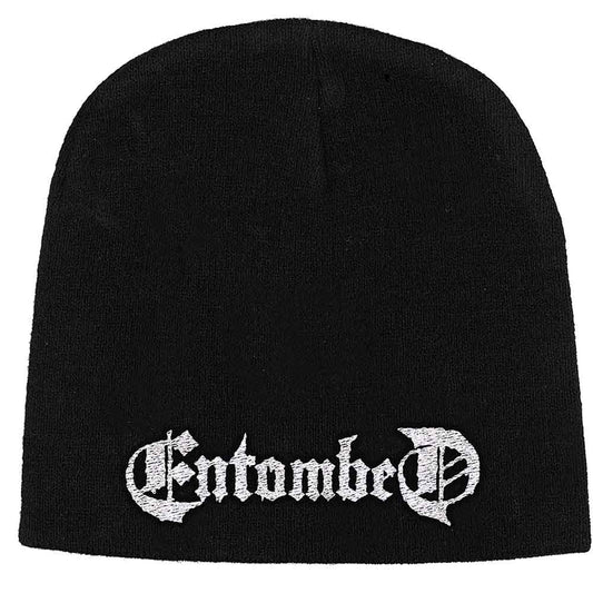 Entombed Beanie Hat: Logo