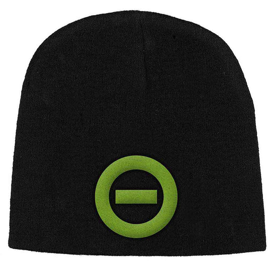 Type O Negative Beanie Hat: Negative Symbol