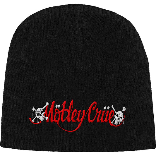 Motley Crue Beanie Hat: Dr Feelgood Logo