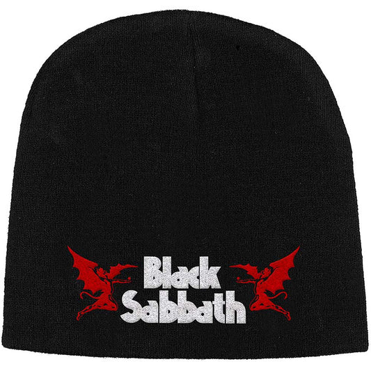 Black Sabbath Beanie Hat: Logo & Devils