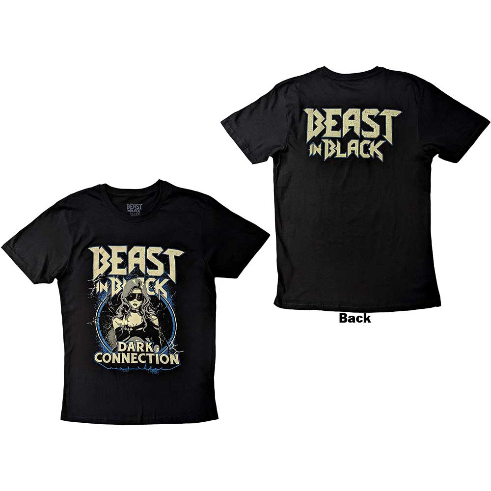 Beast in Black T-Shirt: Dark Connection Girl