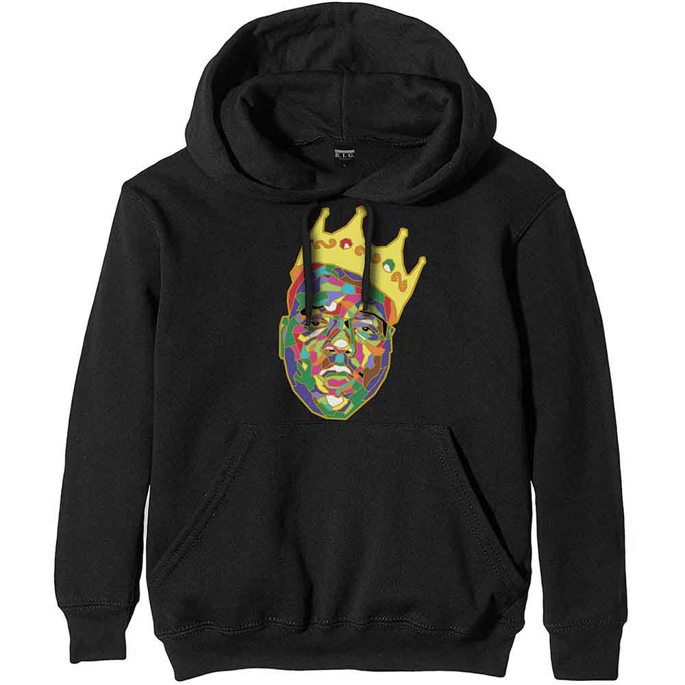 Biggie Smalls Pullover Hoodie: Crown