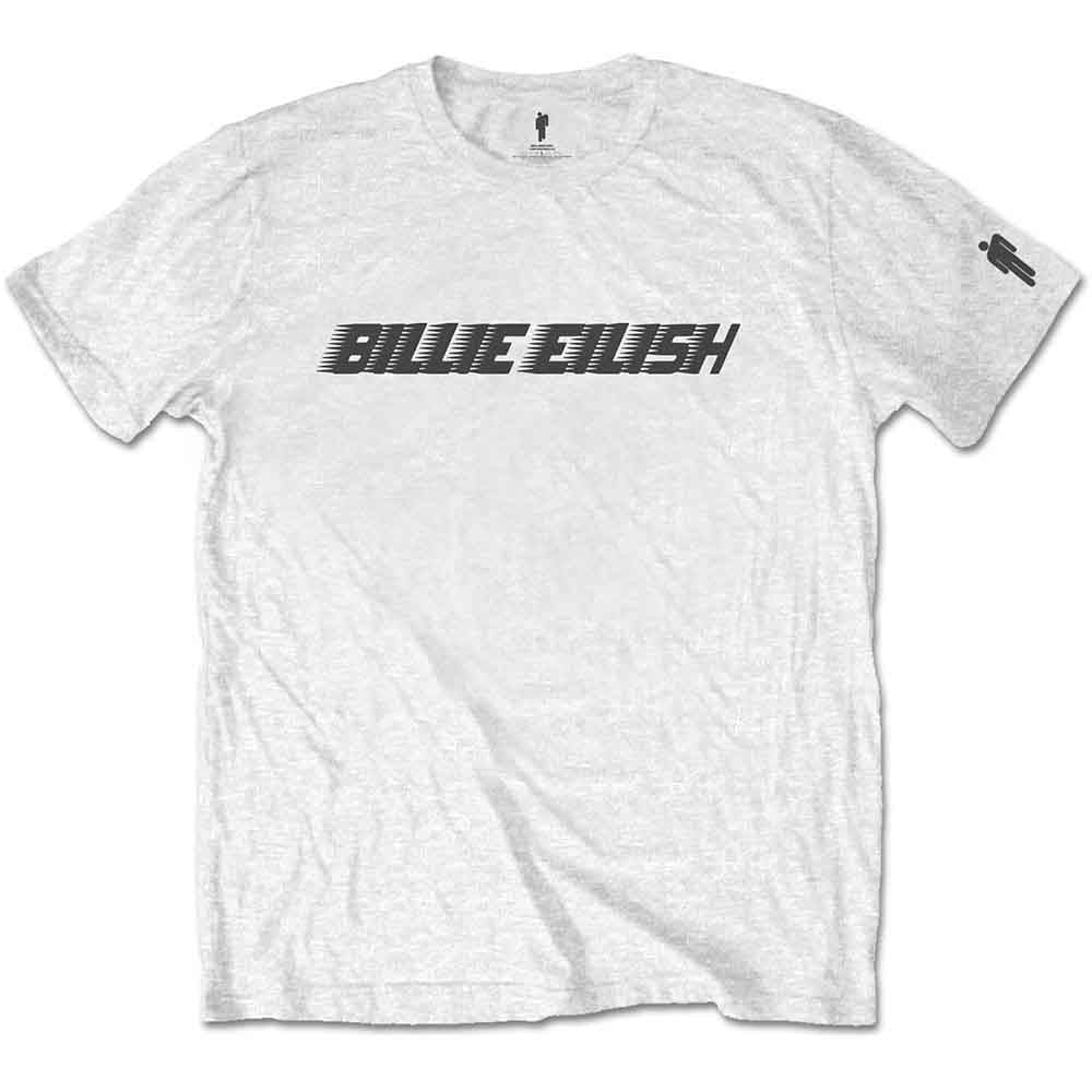 Billie Eilish T-Shirt: Black Racer Logo