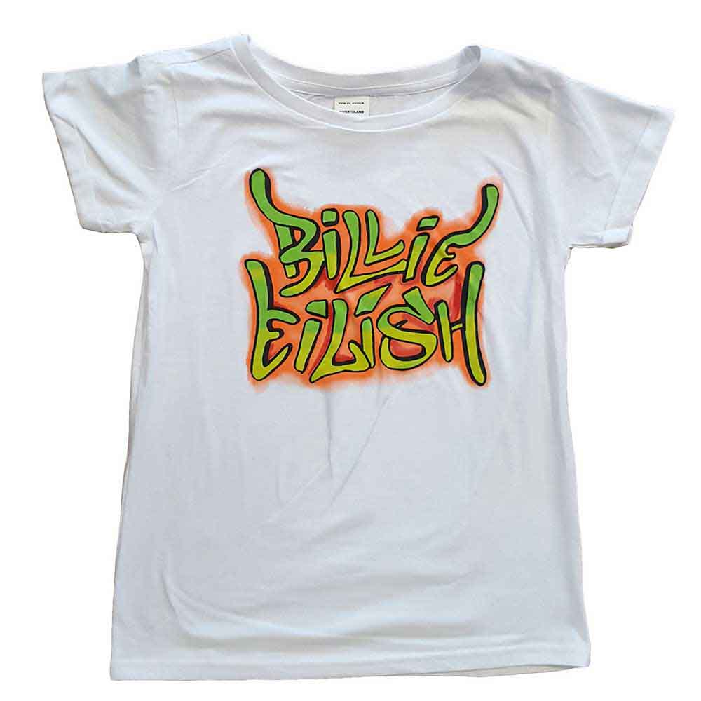 Billie Eilish Girls T-Shirt: Graffiti