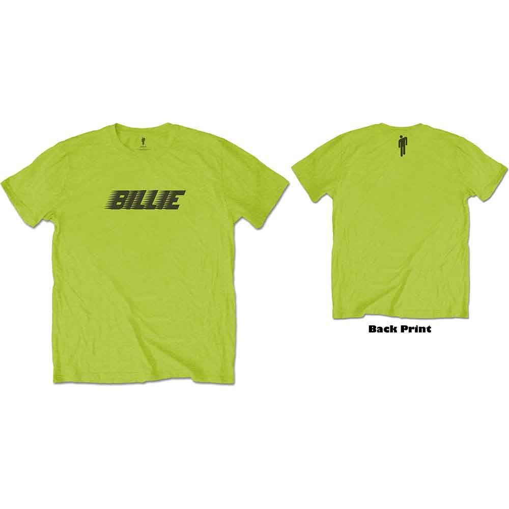 Billie Eilish T-Shirt: Racer Logo & Blohsh
