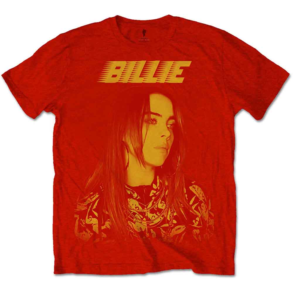 Billie Eilish T-Shirt: Racer Logo Jumbo