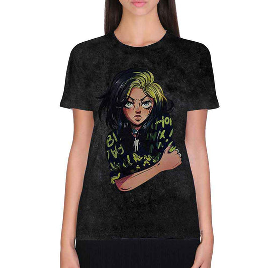 Billie Eilish T-Shirt: Anime Billie