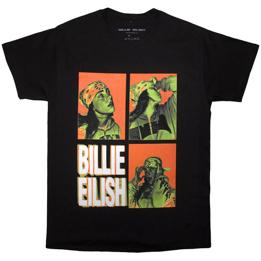 Billie Eilish T-Shirt: 3 Photo Logo