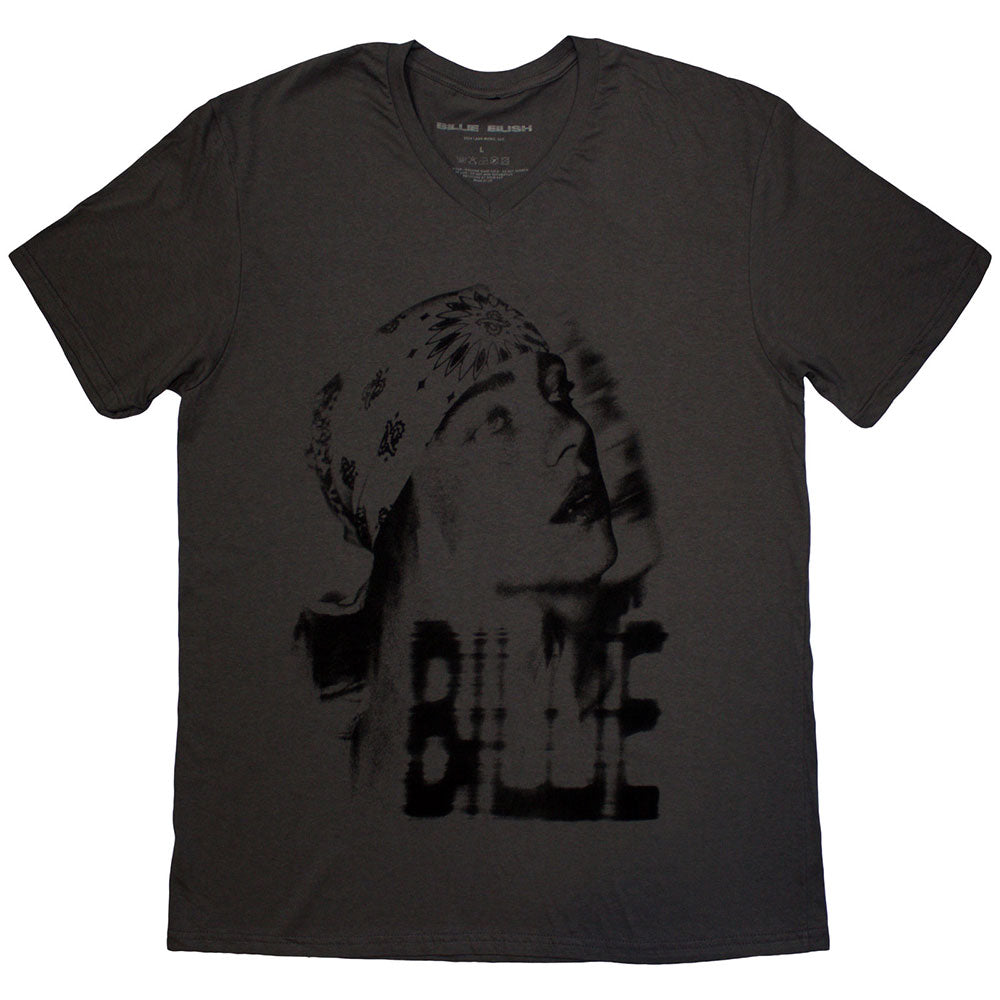 Billie Eilish T-Shirt: Tonal Bandana Photo